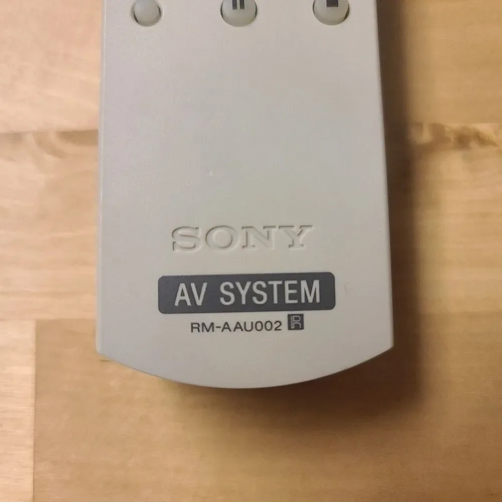 Sony RM-AAU002 AV System Remote Control Replacement Gray Tested/Working OEM